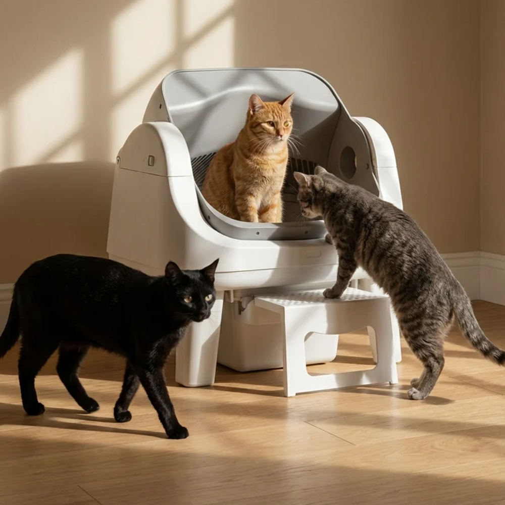 Multi-cat home setup